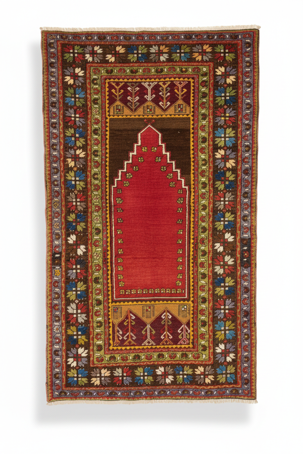 Libyan Traditional Rug Free Shipping Handwoven Rugs | Cappadocia Rug Collection