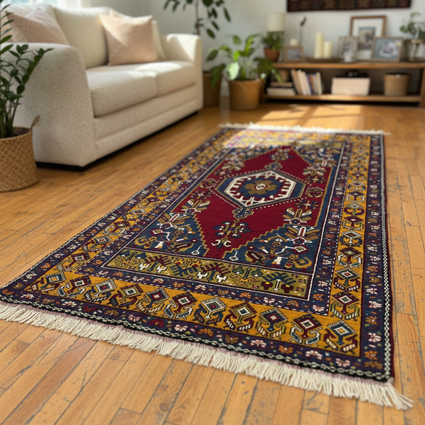 Anatolian Boho Rug - cozy ortam