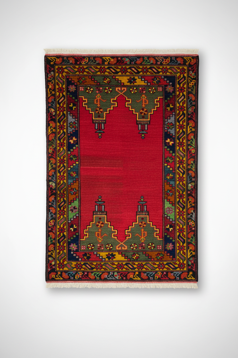 Anatolian Nomad Rug – Premium Hanging Shot