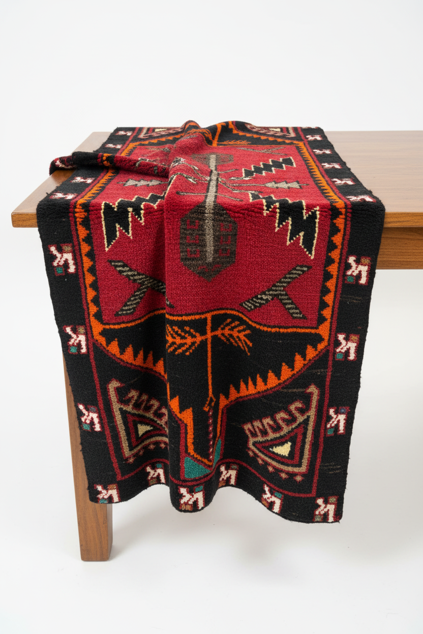 Anatolian rug 2x5 ft - Masada Büklümlü
