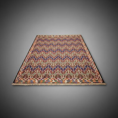 Antik Cicim kilim - gri arka plan