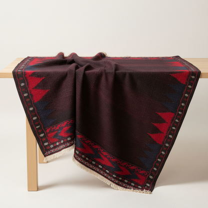 Antique Turkish Kilim - Kare Görünüm