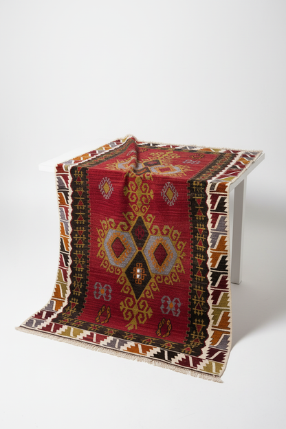 Cappadocia Antique Kilim - Masada Büklümlü