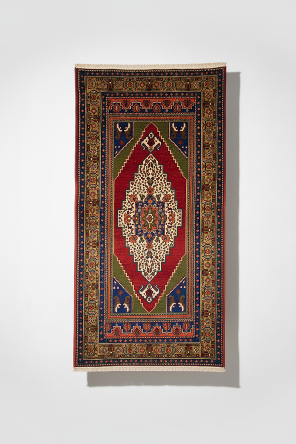 Cappadocia Antique Rug 4x6 ft - Handmade Turkish Vintage Wool Rug