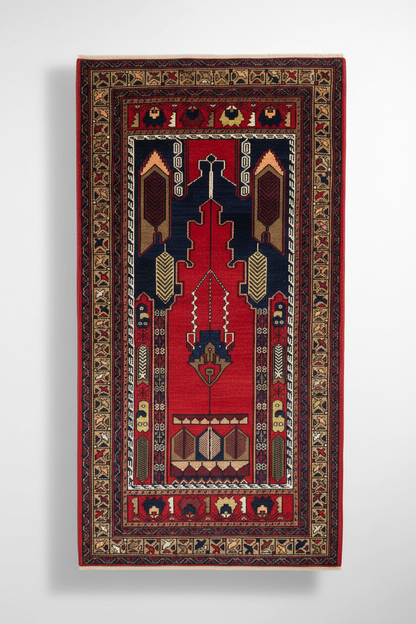 Cappadocia Handwoven Rug - White Background