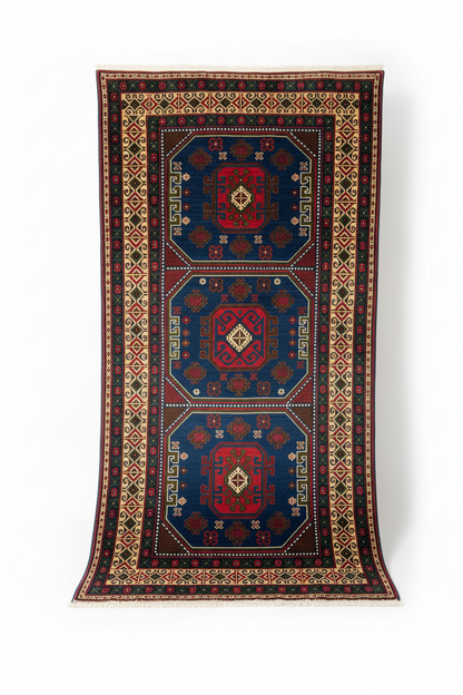 Cappadocia Taspinar Rug on White Background
