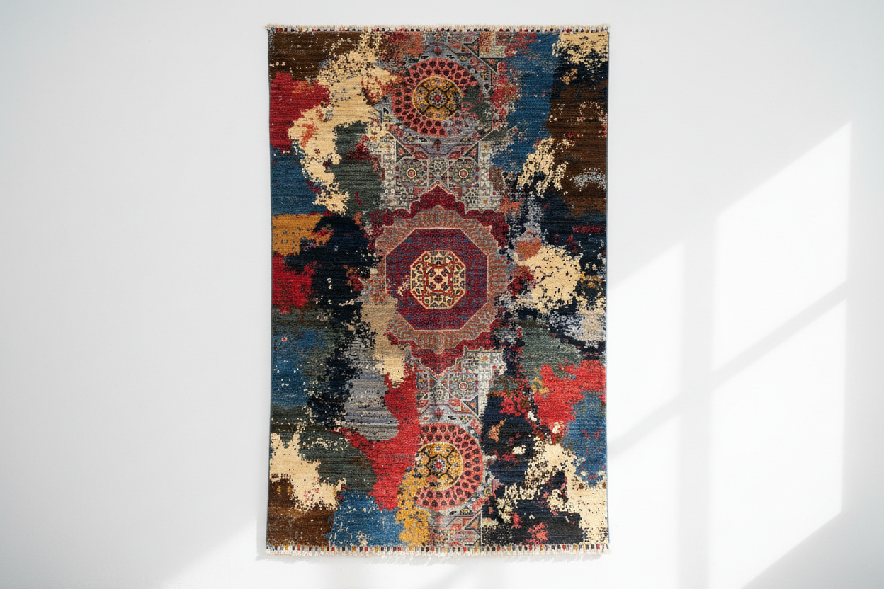 Colorful Handmade Rug - Wall Hanging
