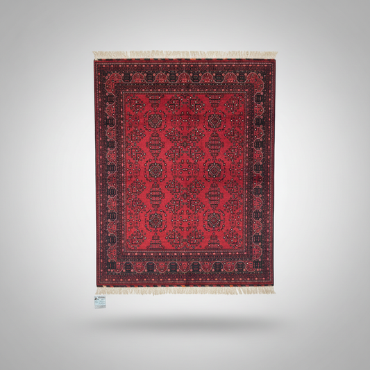 Elegant Burgundy Rug - beyaz arka plan yeni
