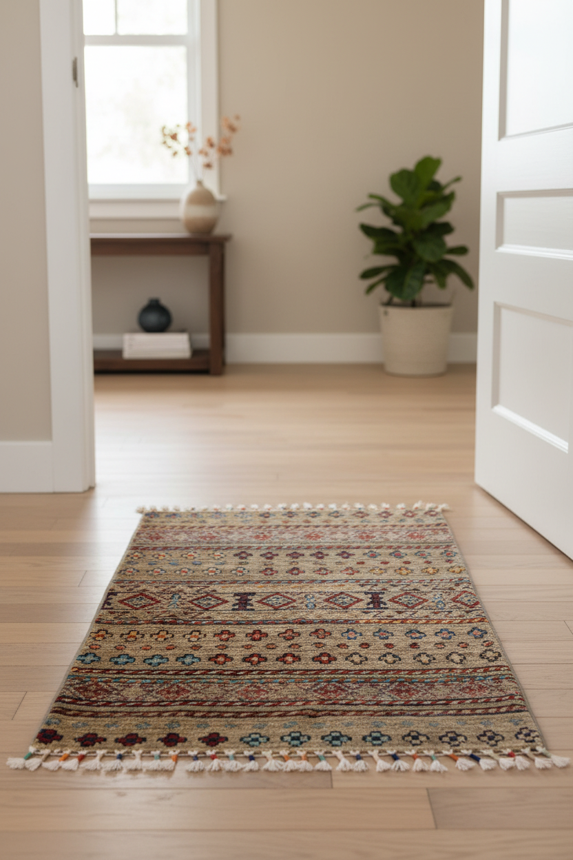 Geometric Entryway Carpet - Indoor Entrance