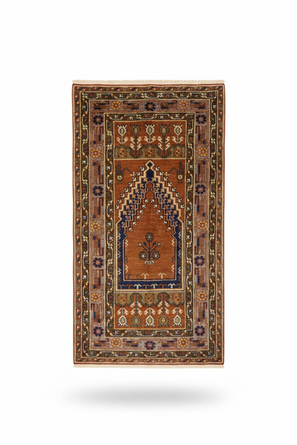 Handwoven Anatolian Rug – Düz Karşıdan