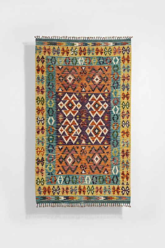 High Quality Handmade Are Kilim Rug - Vertical Display