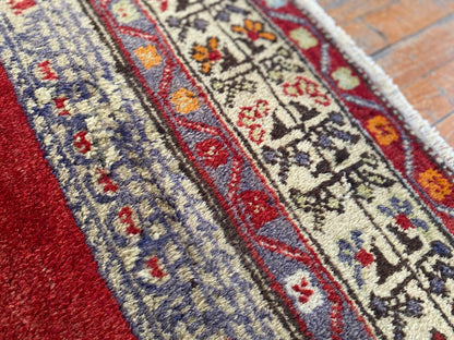 Exceptional Turkish Vintage Carpet 4x7ft Cappadocia Rug Collection