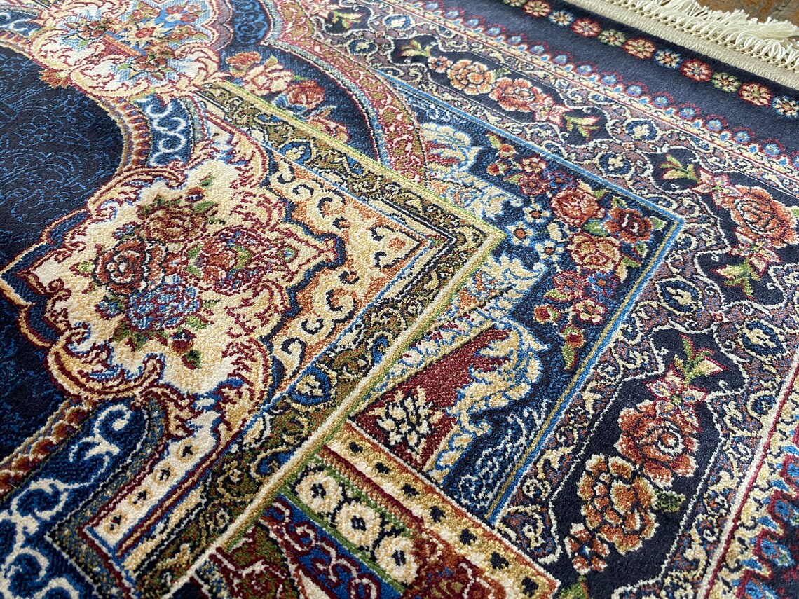 Alfombra de seda de bambú de 3 x 5 pies