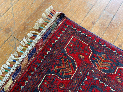 4x6ft Natural Dye Turkish Rug - Handmade Angora Wool Carpet Cappadocia Rug Collection