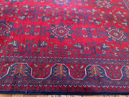 4x6ft Natural Dye Turkish Rug - Handmade Angora Wool Carpet Cappadocia Rug Collection