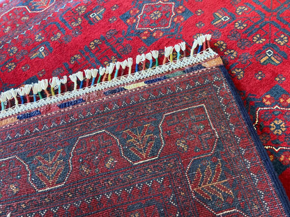 4x6ft Natural Dye Turkish Rug - Handmade Angora Wool Carpet Cappadocia Rug Collection