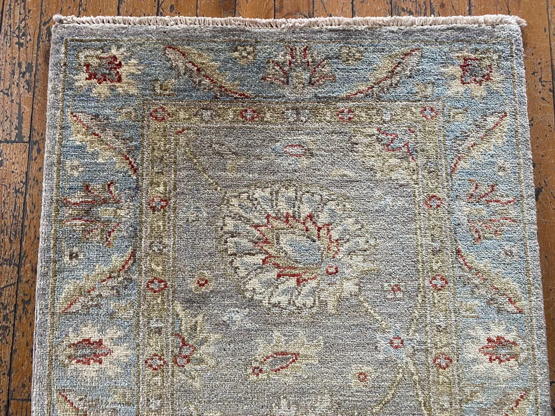 2x3ft Entryway Handmade Carpet Cappadocia Rug Collection