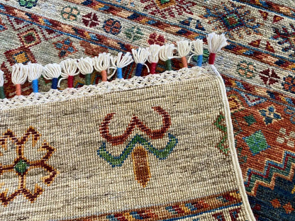 2x8ft Natural Dye Handmade Runner Rug (60x240cm) - Turkish Hallway Carpet Cappadocia Rug Collection