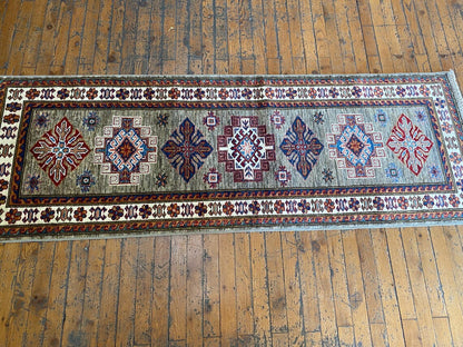 2x6ft Geometric Design Handmade Carpet