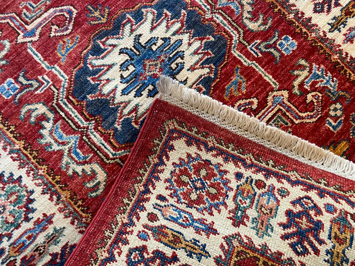 Handmade Oushak Wool Carpet 2.8x3.9ft | Natural Dye Small Area Rug Cappadocia Rug Collection