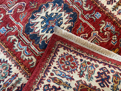 Handmade Oushak Wool Carpet 2.8x3.9ft | Natural Dye Small Area Rug Cappadocia Rug Collection
