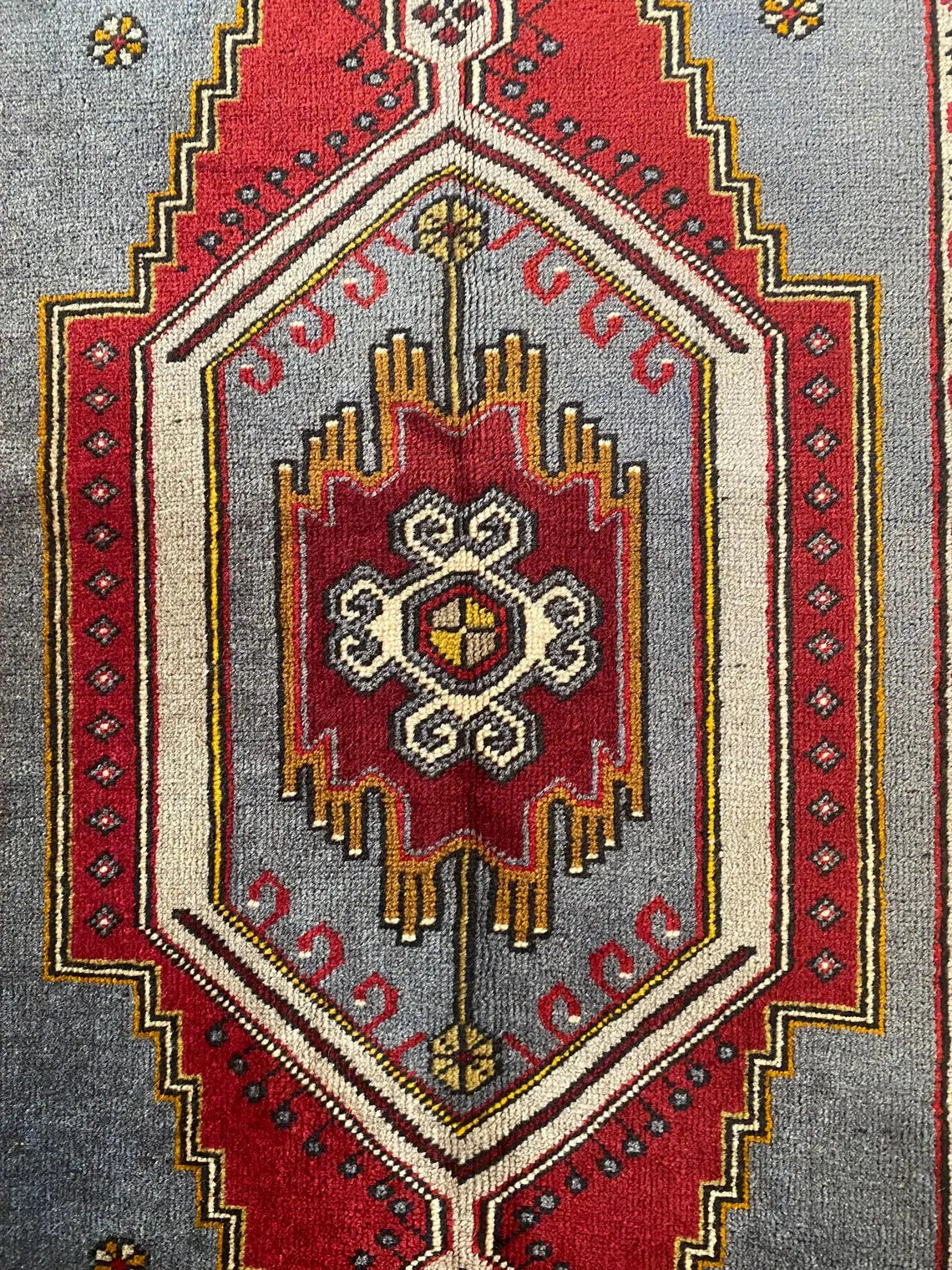 3x6ft Nomadic Turkish Area Carpet Cappadocia Rug Collection