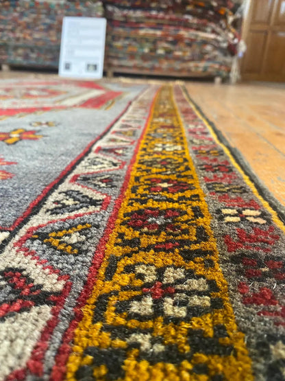 3x6ft Nomadic Turkish Area Carpet Cappadocia Rug Collection