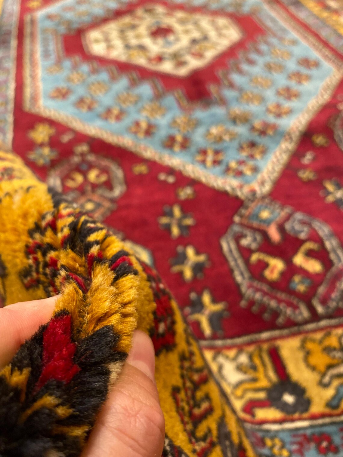 Anatolian Handmade Carpet 4x6ft