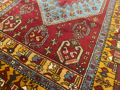 Anatolian Handmade Carpet 4x6ft Cappadocia Rug Collection