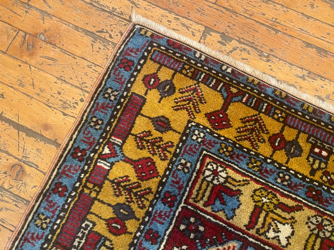 Anatolian Handmade Carpet 4x6ft