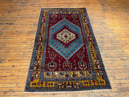 Anatolian Handmade Carpet 4x6ft Cappadocia Rug Collection