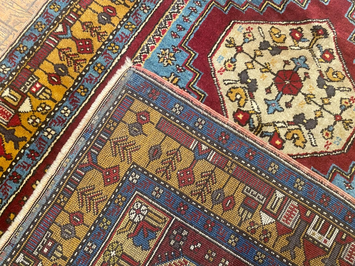 Anatolian Handmade Carpet 4x6ft