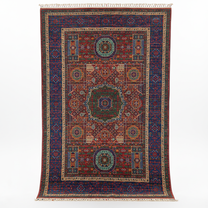 Luxury Design Mamluk Rug - Kare Format