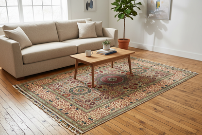 Mamluk Rug in Living Room