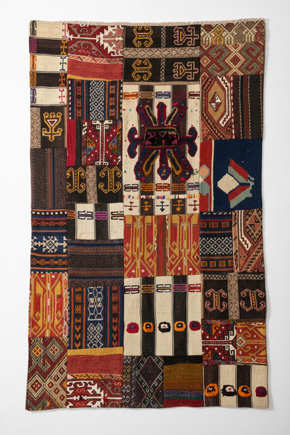 Patchwork Rug - Yakın Çekim