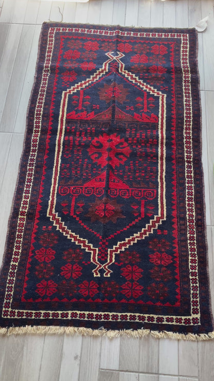Anatolian Small Accent Rug ,3x5ft Rug