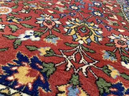 Antique Hereke Rug 7x11ft (213x335cm) 1900-1939 - Museum Quality Turkish Wool Carpet Cappadocia Rug Collection