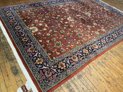 Antique Hereke Rug 7x11ft (213x335cm) 1900-1939 - Museum Quality Turkish Wool Carpet Cappadocia Rug Collection