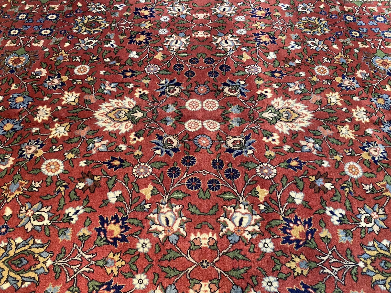 Antique Hereke Rug 7x11ft (213x335cm) 1900-1939 - Museum Quality Turkish Wool Carpet Cappadocia Rug Collection