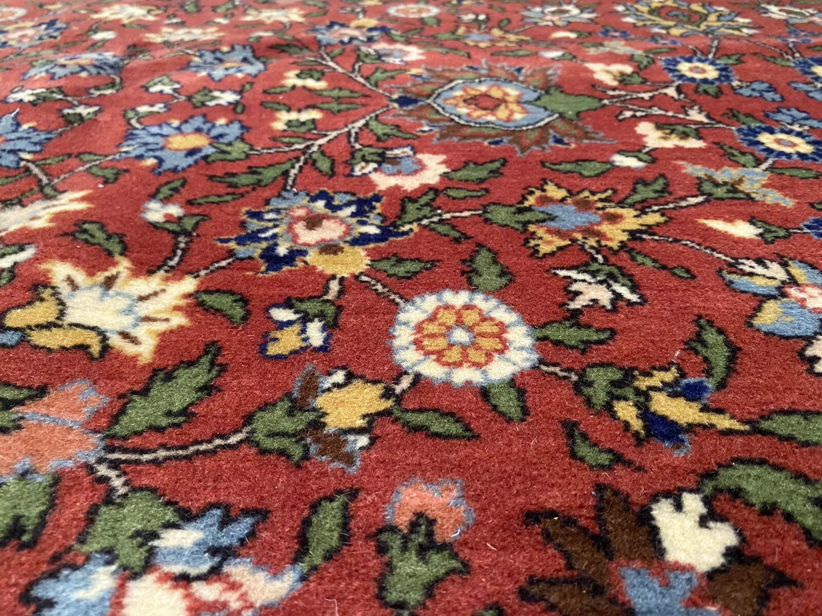 Antique Hereke Rug 7x11ft (213x335cm) 1900-1939 - Museum Quality Turkish Wool Carpet Cappadocia Rug Collection