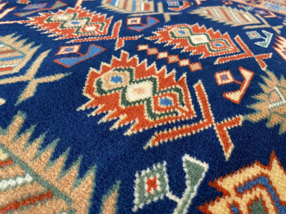 Handmade Exquisite Antique 1930-1940s Natural Dye Wool Pile Armenian Rug 4x6ft Cappadocia Rug Collection