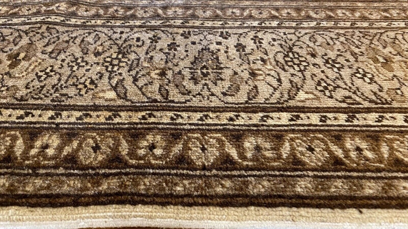 Antique 1940-1950's Wool Colored Floral Cappadocia Area Rug 8x12 ft