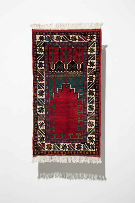 Soft Wool Turkish Handmade Rug - Asılı