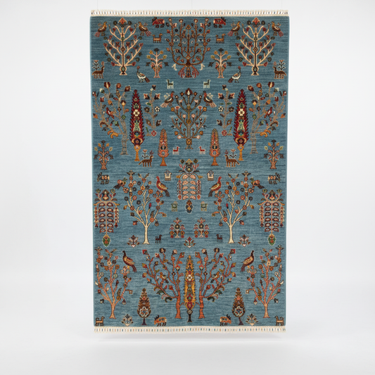 Tree of Life Carpet - asılı beyaz arka plan