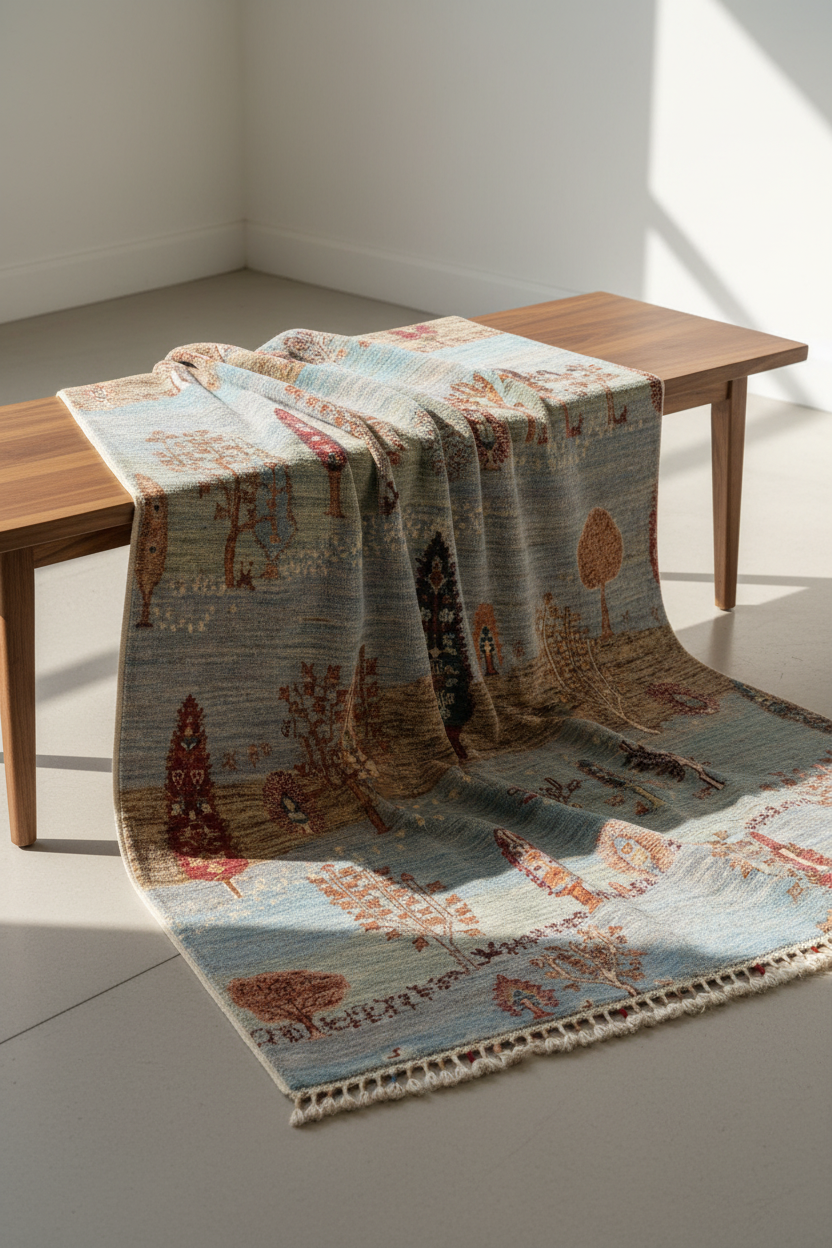 Tree of Life Carpet - Soft Draping
