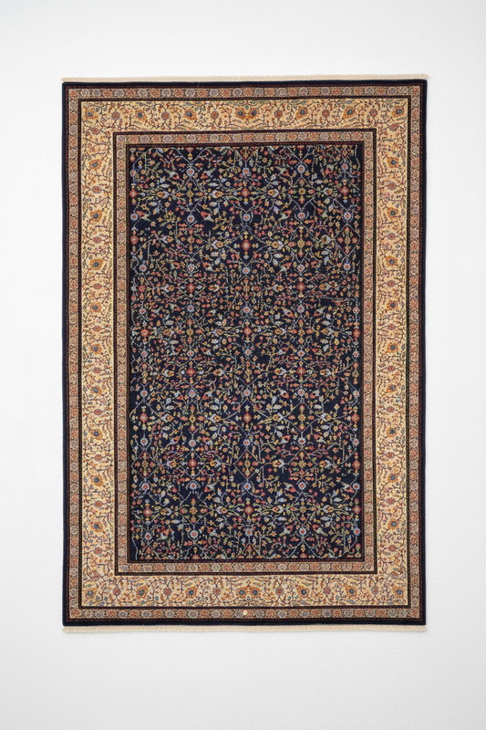 Turkish Floral Rug - Beyaz Arka Plan