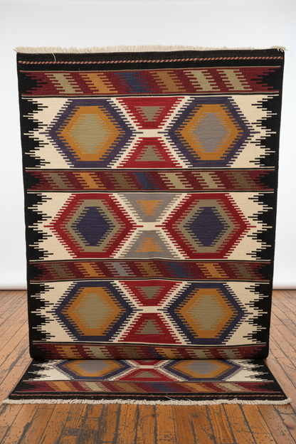 Turkish Handmade Kilim - Büklümlü