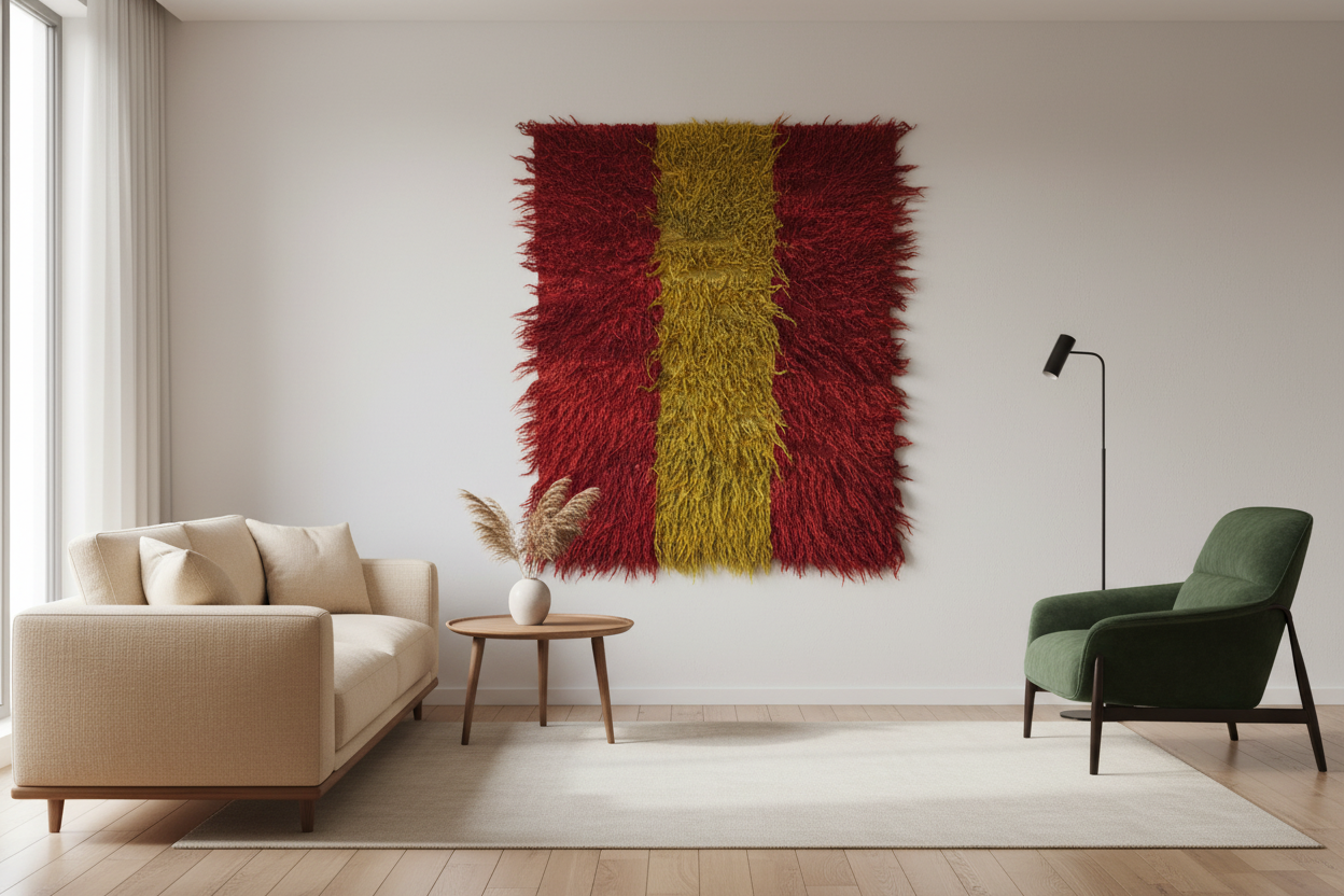 Turkish Tulu Kilim in living space