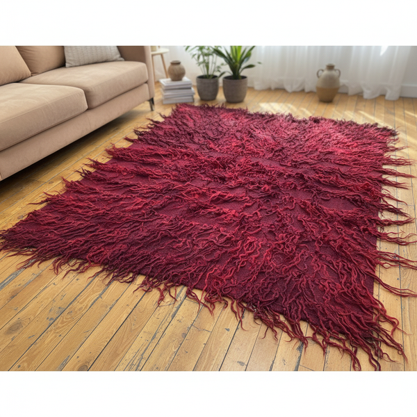 Turkish Tulu Rug - cozy ortam