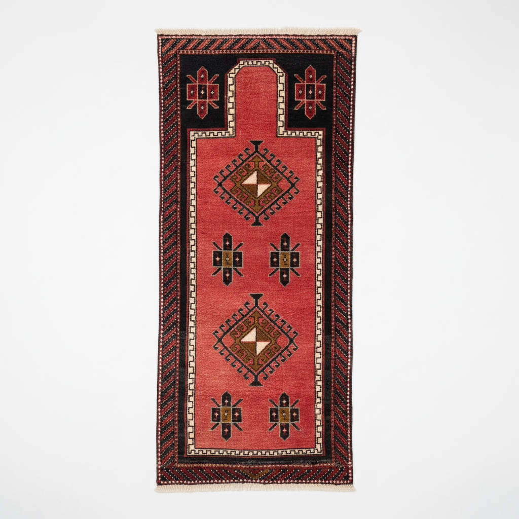 Vintage Nomadic Runner - asılı orijinal korunmuş beyaz arka plan
